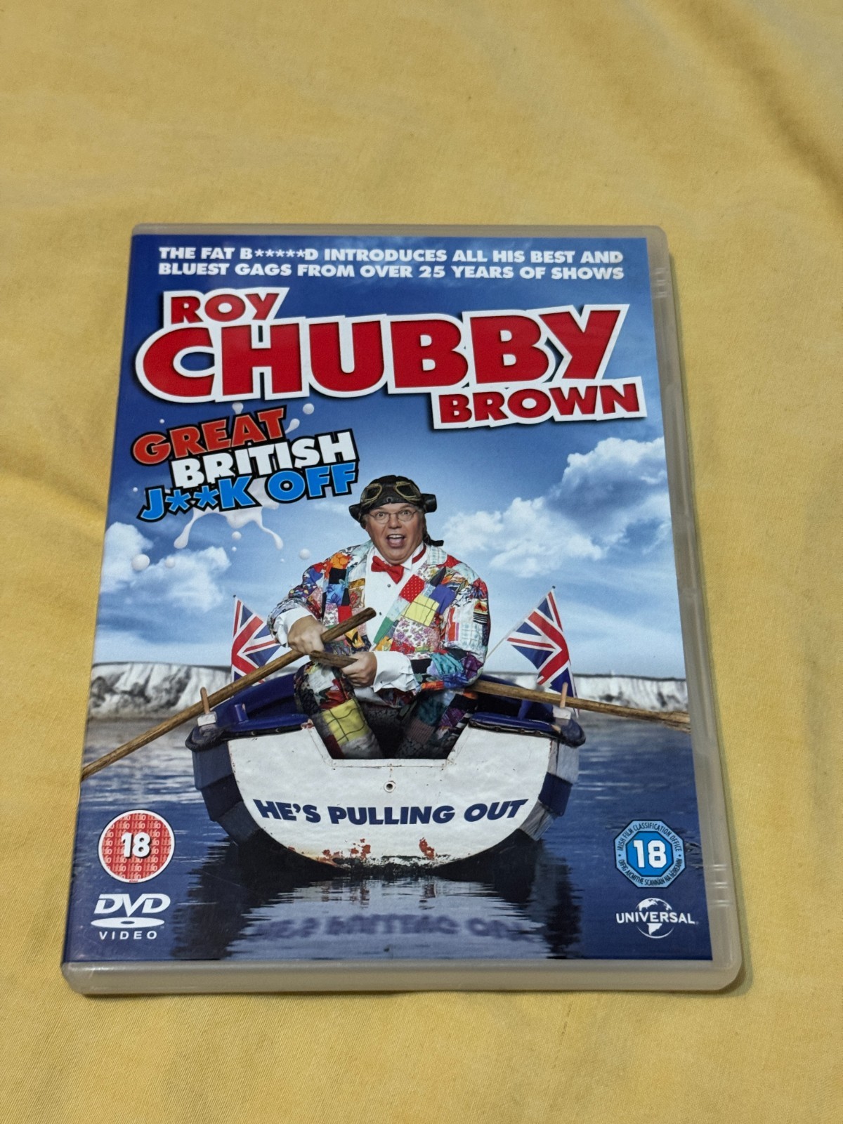 Roy Chubby Brown's Great British J**k Off (DVD, 2016) Region 2