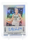 COURTNEY VANDERSLOOT 2025-26 PRIZM WNBA SILVER AUTO #TB-CV CHICAGO SKY Q4244