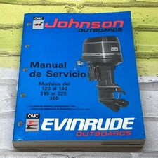 SPANISH 1989 Johnson Evinrude 507875 Service Manual ES Loop V 120-140 185-225