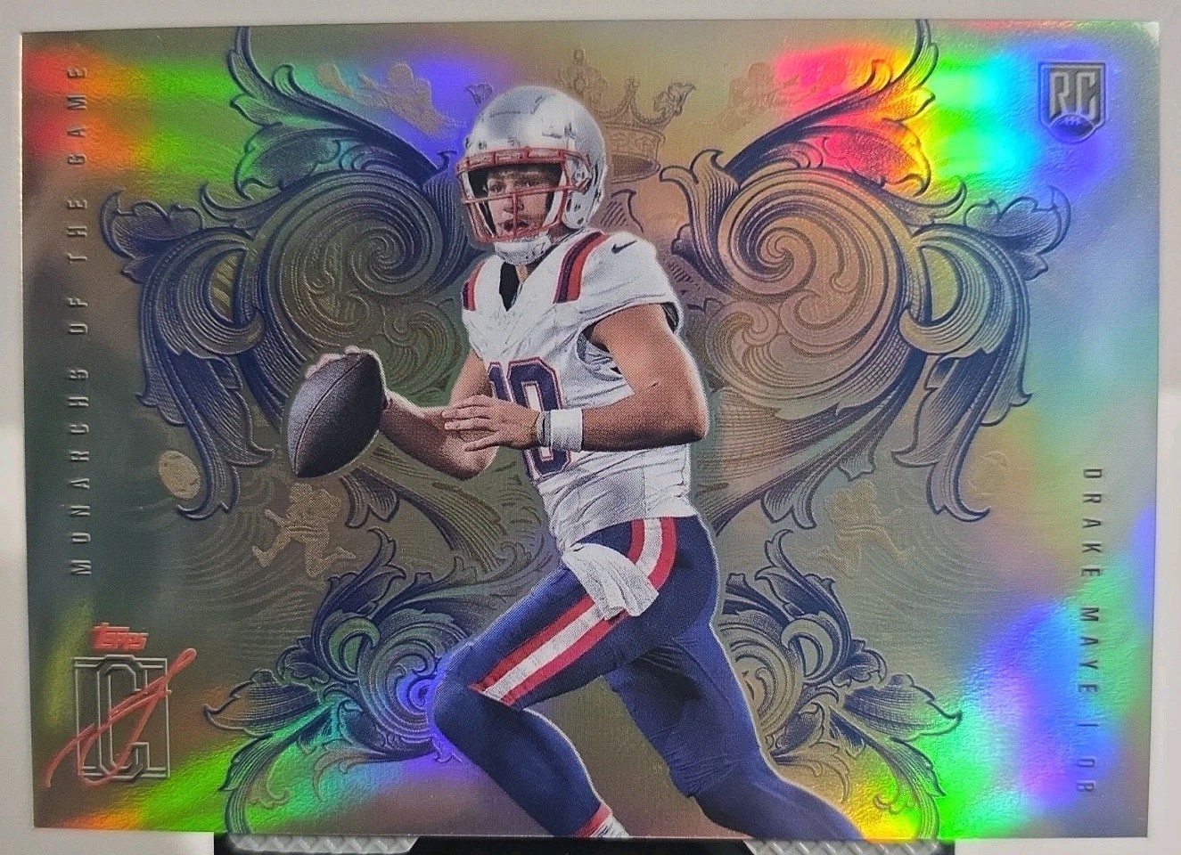 2024 Topps Signature Class Football Drake Maye Monarchs of the Game