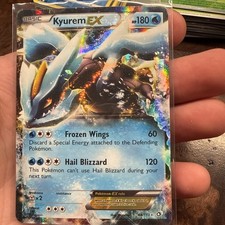 Kyurem EX 44/113 Legendary Treasures Holo Pokemon Card 2013 MP