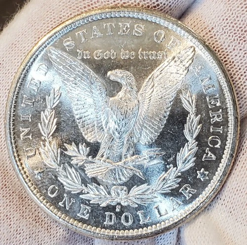 * 1881 S * BU MS++ SPARKLING WHITE SEMI PL STUNNER!! PQ MORGAN SILVER DOLLAR A28