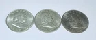 FRANKLIN HALF DOLLAR LOT OF 3 - 90% SILVER #4860