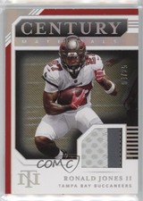 2020 National Treasures Century Materials Holo Silver 4/25 Ronald Jones II 3hd