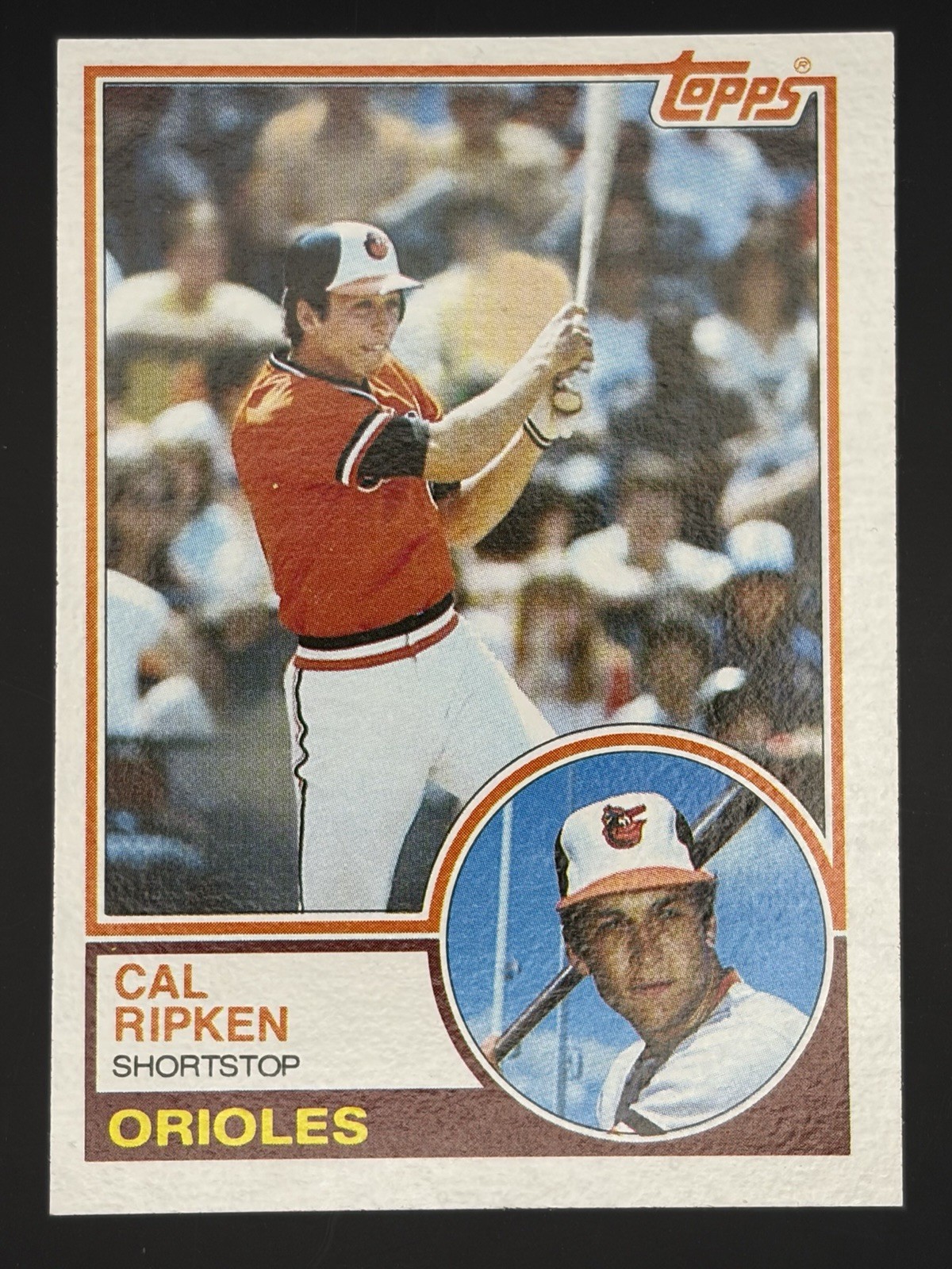Topps 1983 Topps - Cal Ripken #163 Baltimore Orioles Base Set Baseball Card