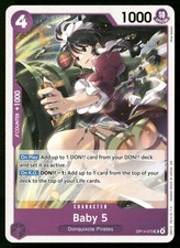 Baby 5 Normal UC The Azure Sea's Seven OP14-072 NM