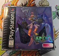 Alundra (Sony PS1)  Manual Included. Mint Disc+Case + Manual! Ships In Protector