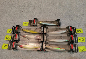 Leurre Rapala Shadow Rap Deep SDRD11, Chartreuse Dos Argenté, Pêche, Occasion