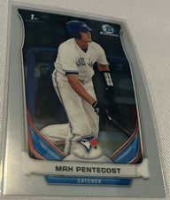 2014 Bowman Chrome Baseball Max Pentecost Toronto Blue Jays 1st Bowman #CDP8