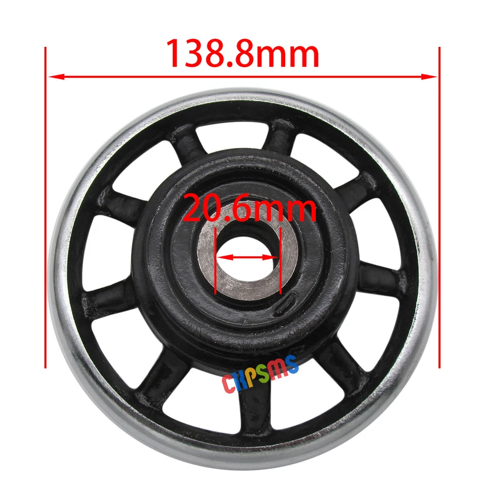 1PCS #15282 9 Spokes Balance Wheels FOR SINGER 15K3 15K4 127K1 127K2 201K1 201K3 - Image 2 of 3