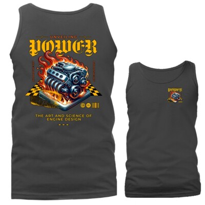 Unveiling Power Imported Tuned Custom JDM Sports Car Tank Top