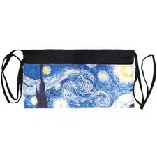 Waitress Serving Apron with 3 Pockets Half Waist Server Aprons for Women