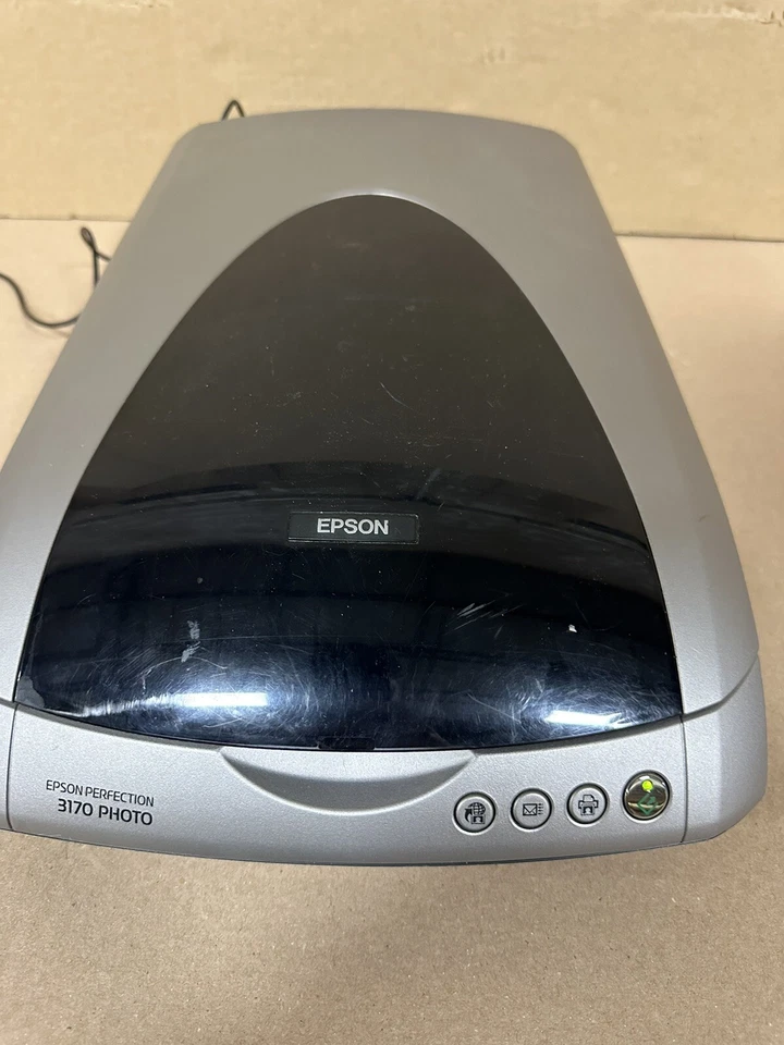 Epson Perfection 3170 Desktop J161A Color USB Photo Flatbed Scanner !! - Image 2 of 4