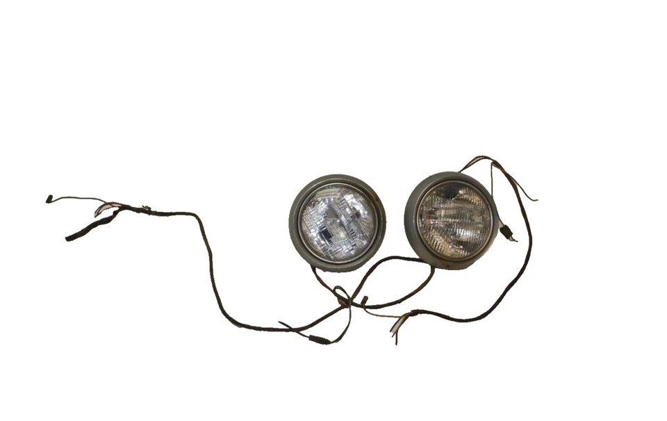 Conjunto de luces de cabeza OEM JEEP WAGONEER SJ FSJ J Truck 63-72 ENVÍO GRATUITO Foto 2 de 4
