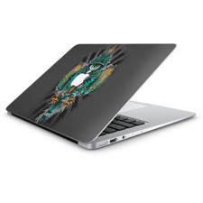 Skin Decal Wrap for Macbook Air 13 Inch 13" - Owl Eye tattoo Art