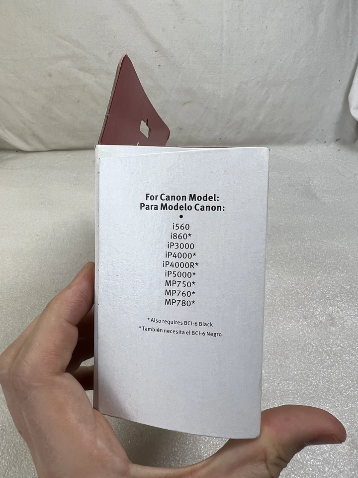 Canon BCI-3e/6 4 Colores con Papel Fotográfico 50 Hojas Compatible con iP5000, iP4000R Foto 3 de 4