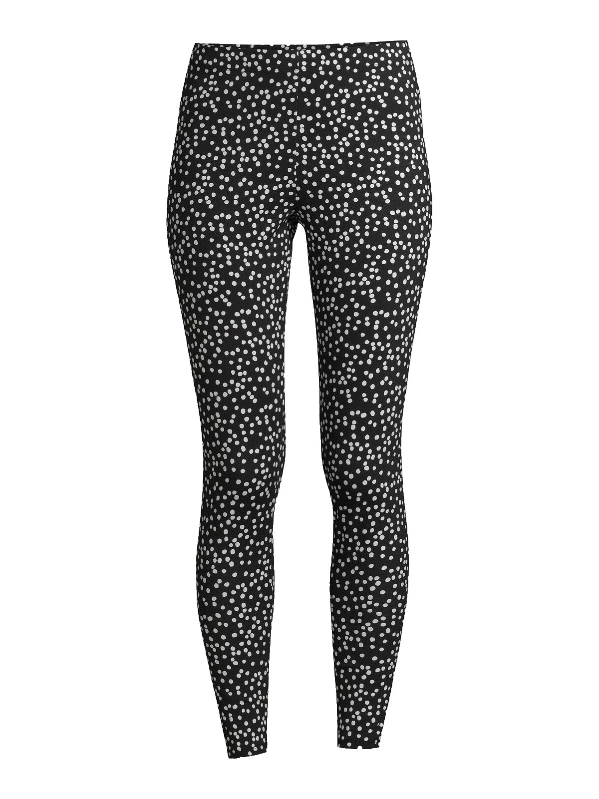 Mezcla de Algodón Lunares Leggings para Mujer
