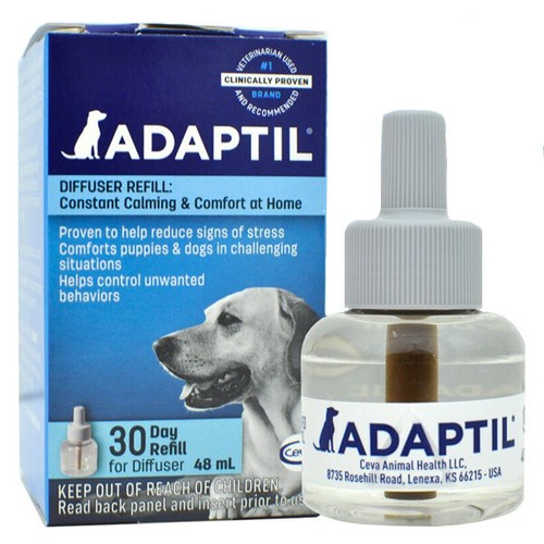 ADAPTIL Diffuser Plug-in REFILL 48 ml Dog Puppy Stress Behavior ...