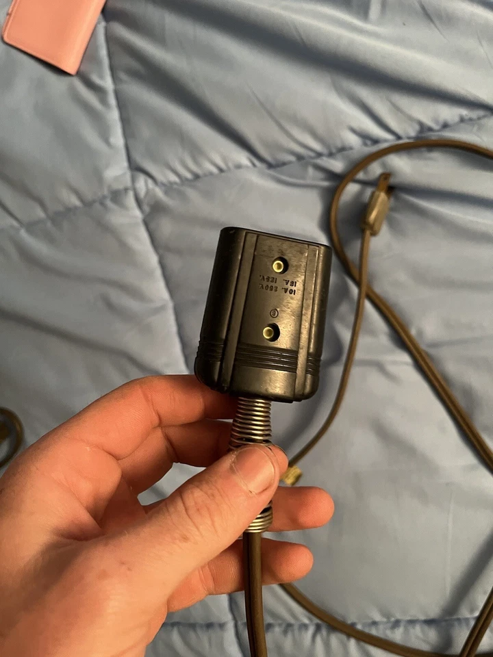 Винтажный оригинальный шнур питания для электрической обжарочной печи Nesco No 126 129-2 - Изображение 3 из 4