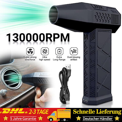 130,000 RPM Mini-Turbo-Jet-Ventilator Leistungsstarkes Gebläse Turbo Violent Fan