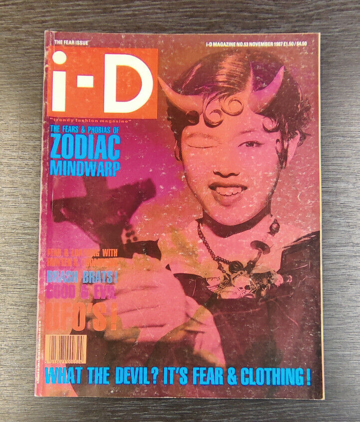 i-D Magazine: November 1987 (No.53) - The Fear Issue (Mariko Mori