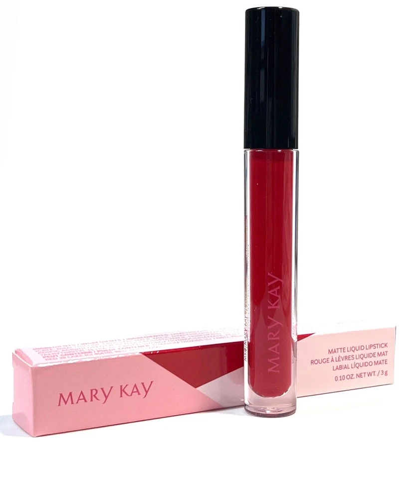 MARY KAY MATTE LIQUID LIPSTICK~YOU CHOOSE~RED, BURGUNDY, ESPRESSO, MAUVE OR NUDE - Image 3 of 4