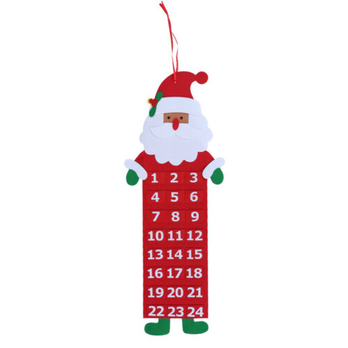  Bureau arbre de Noël calendrier de l'Avent décorations de Noël suspendues - Photo 1 sur 12