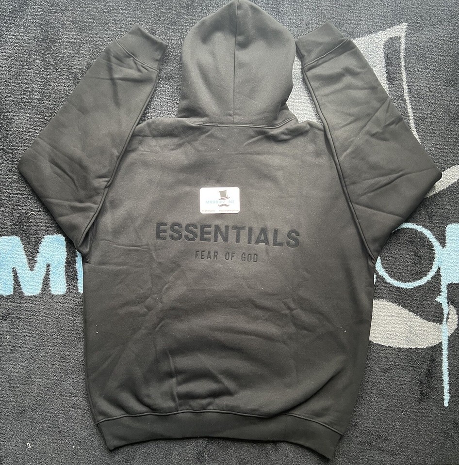 ESSENTIALS TRACKSUIT SS22 SIZE SMALL BLACK 🖤 FAST DELIVERY 🚚 eBay