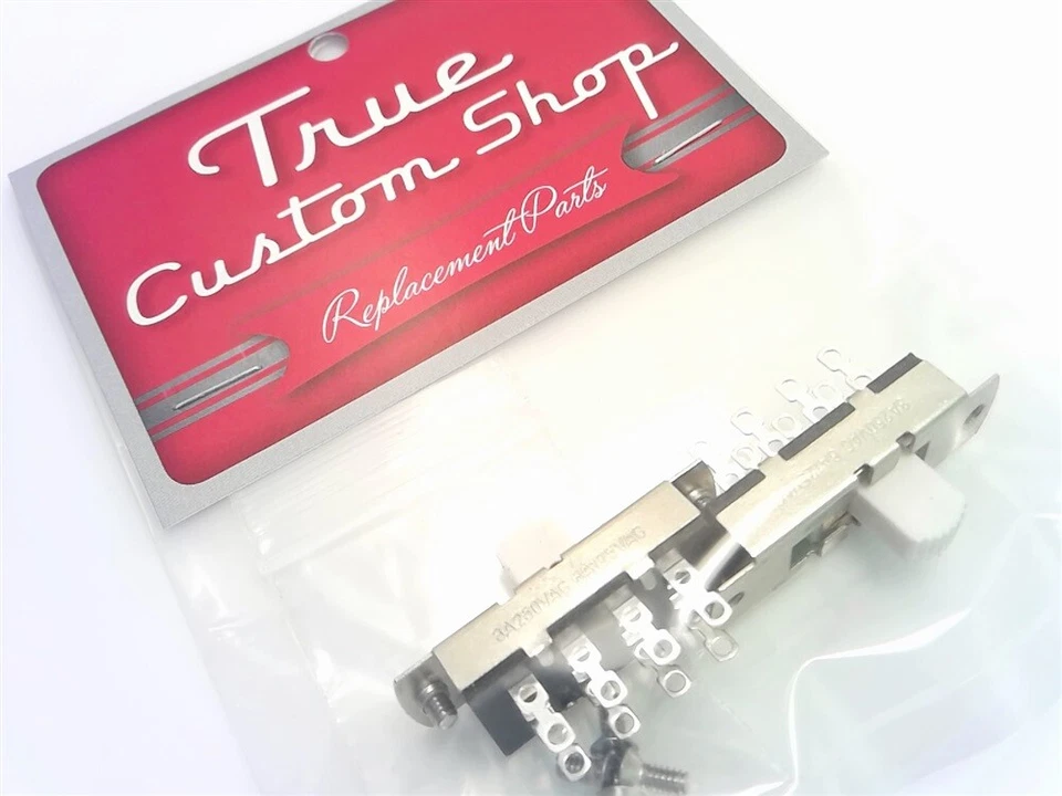 True Custom Shop® ON-ON-ON Slide Switch for Fender Mustang Duosonic & Jag-Stang - Image 4 of 4