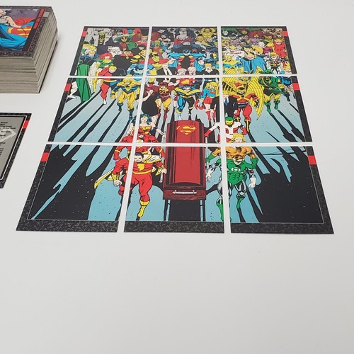 1992 SkyBox Doomsday The Death of Superman Cards Set 1-90 + C1-C9 - Picture 3 of 3