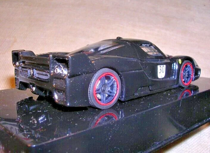 FERRARI FXX BLACK - MICHAEL SCHUMACHER - 2006 - HOT WHEELS - 1/43 - Immagine 3 di 4