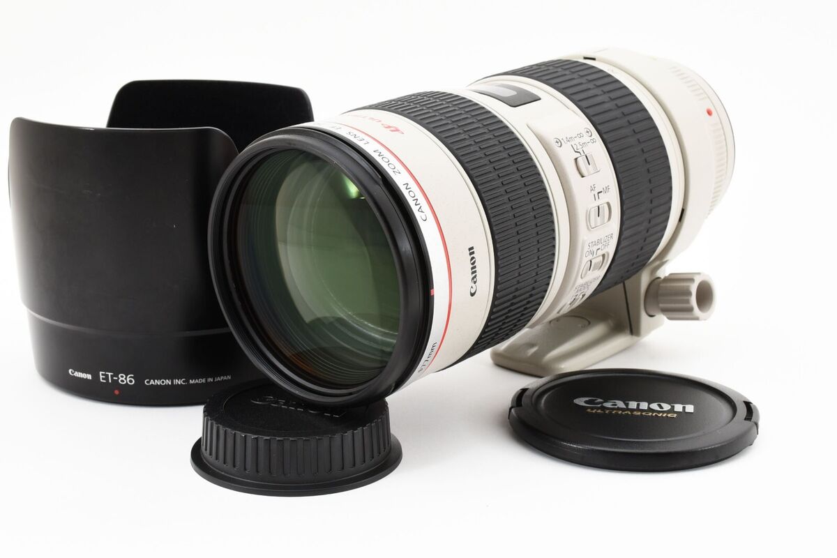 Canon EF 70-200mm F/2.8 L IS USM Telephoto Zoom Lens w/hood Canon EF 70-200mm F/2.8 L IS USM Telephoto Zoom Lens w/hood