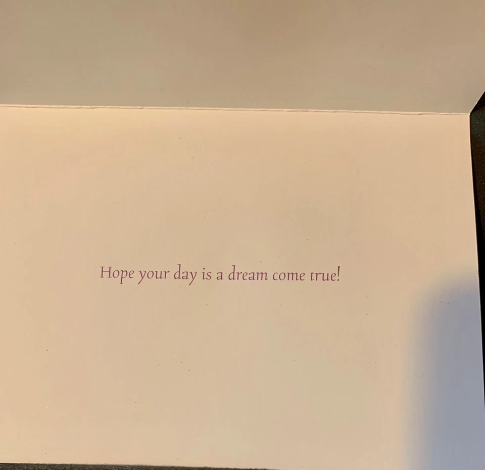 Birthday Card 3D Princess Castle Dreamworld Rainbow! Gorgeous! - Image 2 of 4