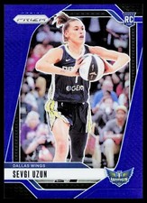 Sevgi Uzun 2024 WNBA Prizm Blue  /199 Wings RC Rookie #92