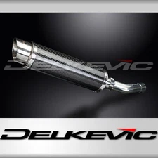 Suzuki GSX650F Katana 2007-2016 Slip On 14" Round Carbon Exhaust Muffler Kit
