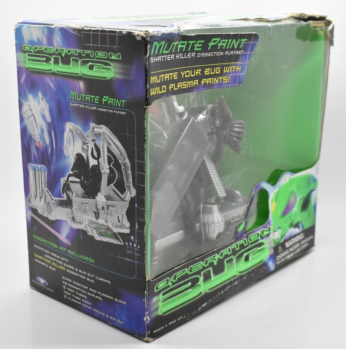 batta bug's bootleg 廃盤 Operation Bug Mutate Paint Dissection Playset NEW Sealed