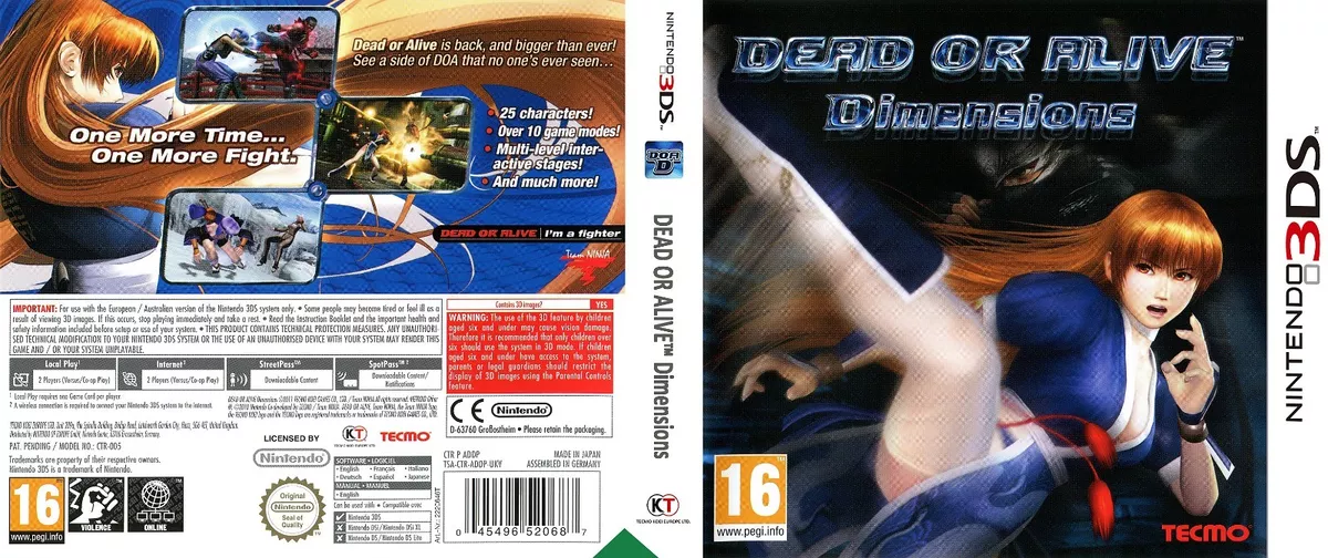 Dead or Alive: Dimensions 3DS - Compra jogos online na