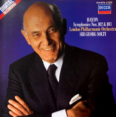 Signed by SIR GEOR SOLTI Haydn The London Symphonies Decca 6 CD