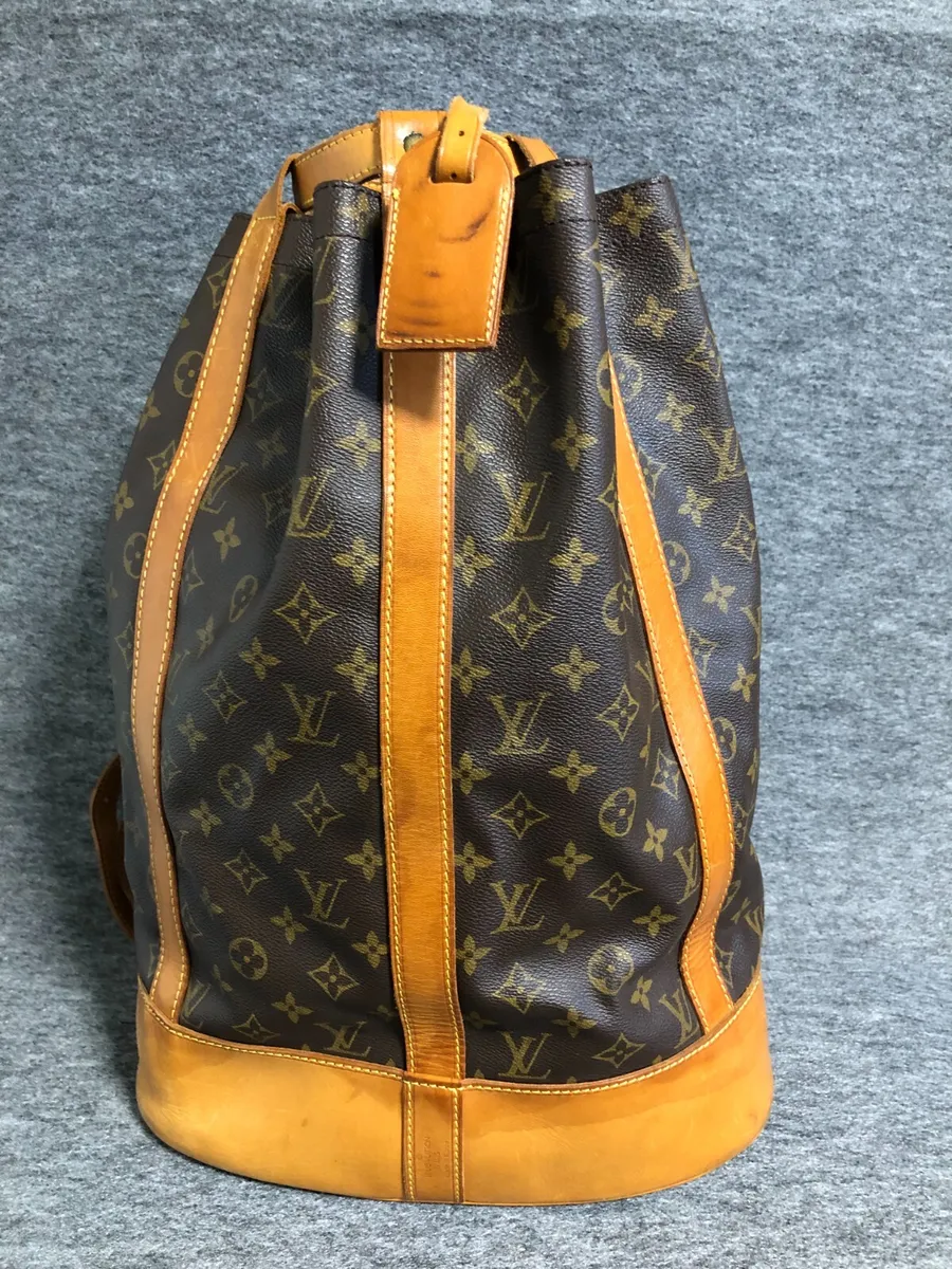 Authentic Louis Vuitton Randonnee GM Monogram Shoulder Bag M42244