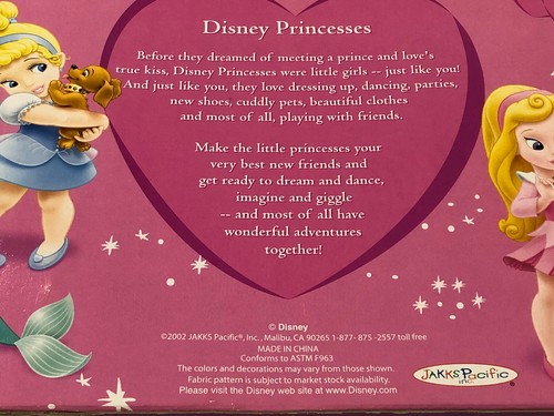 Neu Disney Princess Geschenkset 2002 Before Once Upon A Time 4 Puppen Box beschädigt - Bild 15 von 17