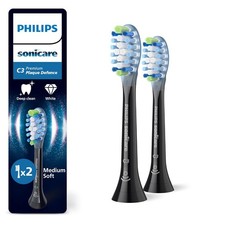 Philips Sonicare C3 Premium Plaque Defense HX9042/88 2er schwarz