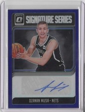 2018-19 Donruss Optic Signature Series Purple #98 Dzanan Musa