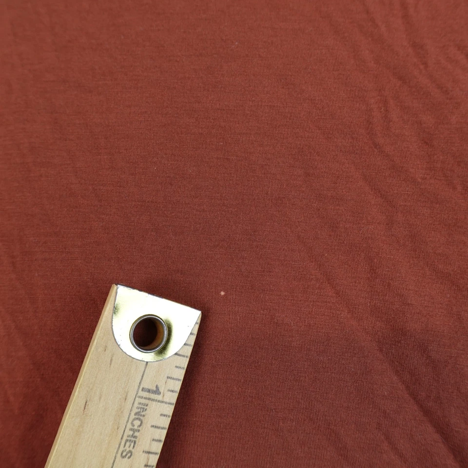 Lululemon Up For Down Time Long Sleeve Tee Dark Terracotta Womens 6 - Image 4 of 4