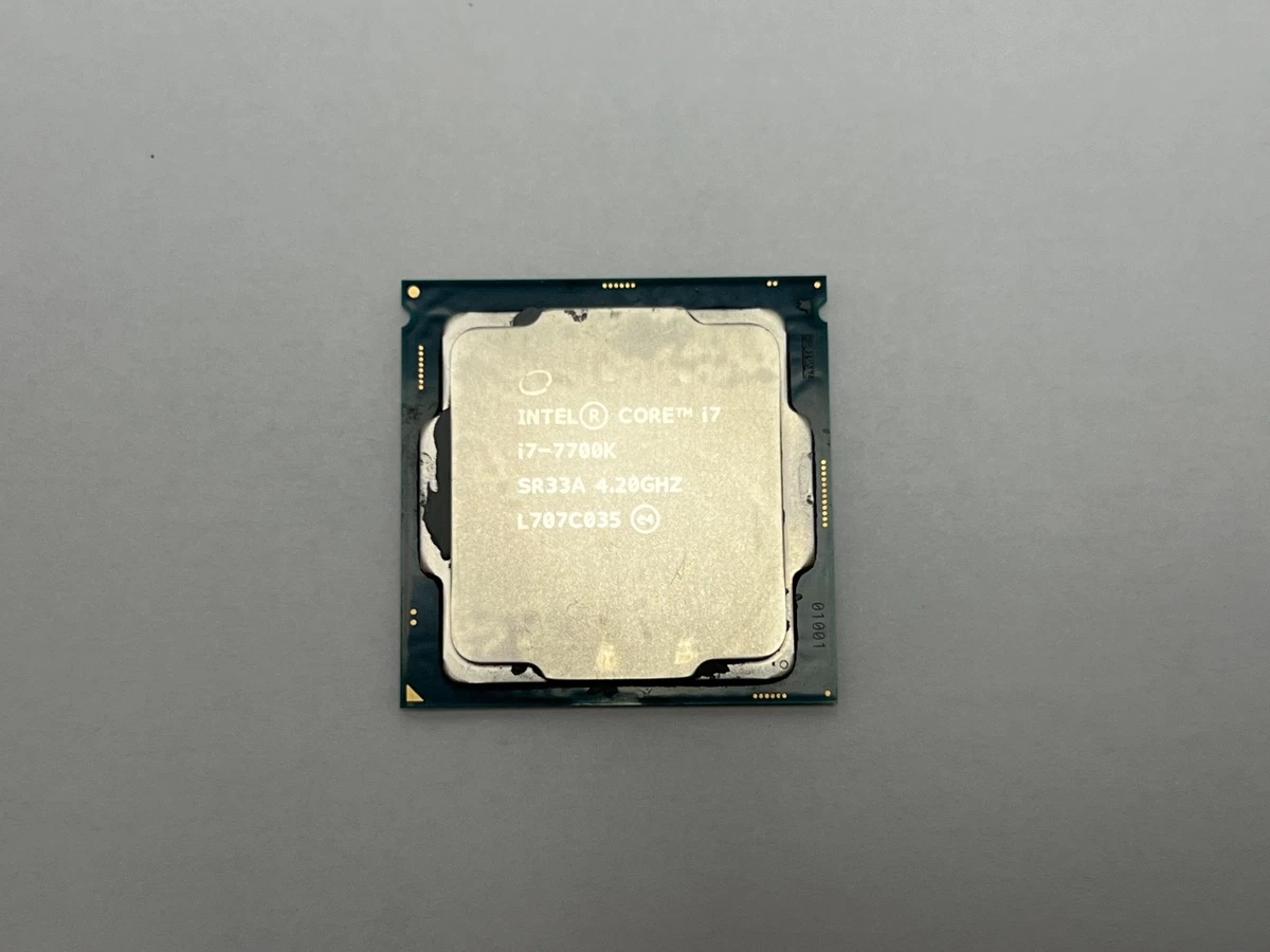 Intel Core i7-7700K Processor Model Computer Processors (CPUs) for