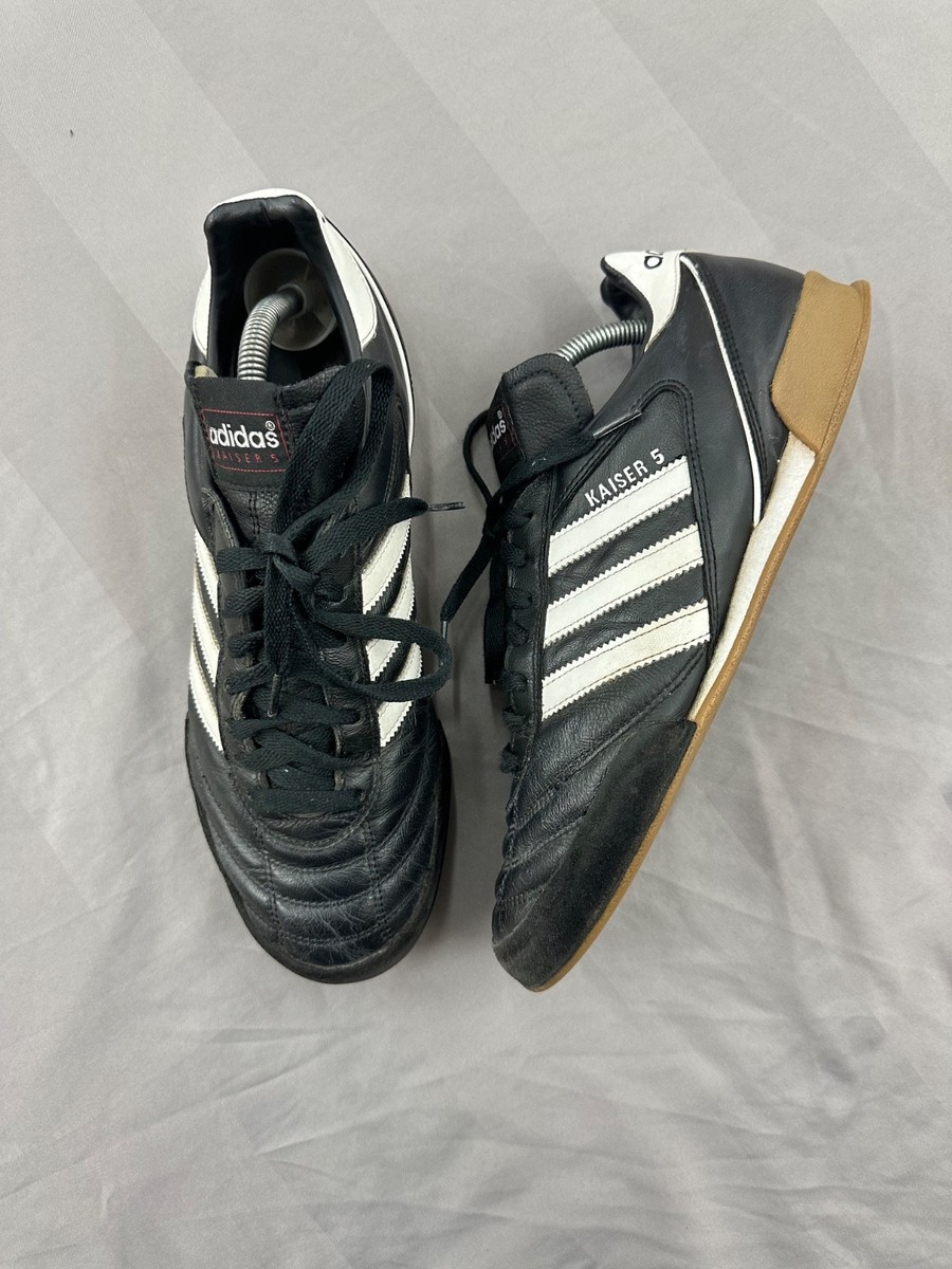 adidas KAISER 5 (Copa Mundial) 黒/白 adidas Kaiser 5 Goal - Mens Boots - Indoor - Black/White
