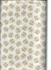 45" 100% cotton floral fabric "Just Rosy" by Marcus Fabrics
