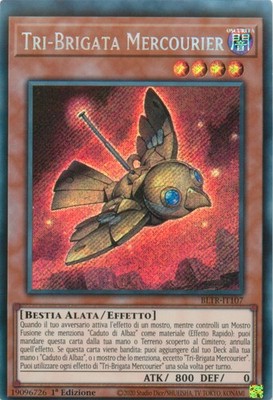 Mercourier Tri-Brigade ''MISCUT'' Card   Secret   BLTR IT107   1Ed   Yu-gi-oh!