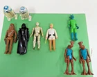 1977 1978 ORIGINAL STAR WARS ACTION FIGURES C3PO R2D2 LUKE DARTH CANTINA GREEDO