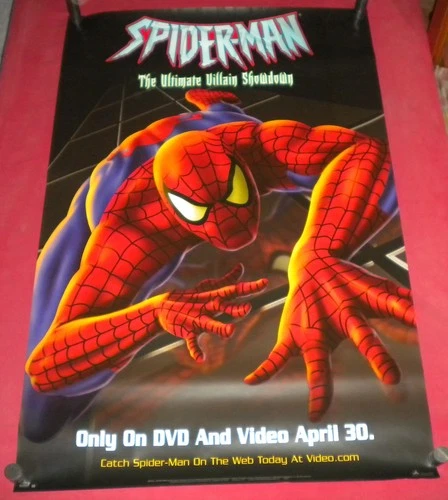 Spider-man The Ultimate Villain Showdown Promo Poster 26x40 S/S  Animated Series