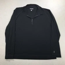 Smartwool Shirt Men's XXL Classic Thermal Merino Wool 1/4 Zip Base Layer Top